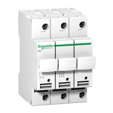 Schneider Electric Schneider A9N15656 ACTI9 STI olvadóbiztosítós szakaszolókapcsoló, 3P, 25A, 10.3x38mm villanyszerelés