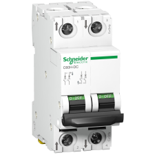 Schneider Electric Schneider A9N61534 ACTI9 C60H-DC kismegszakító, 2P, C, 30A, 500VDC villanyszerelés