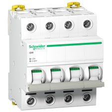 Schneider Electric Schneider A9S65463 ACTI9 iSW terheléskapcsoló, 4P, 63A, 415AC villanyszerelés