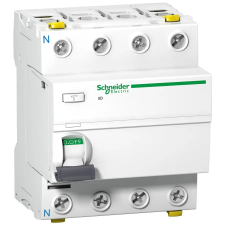 Schneider Electric Schneider A9Z32463 ACTI9 iID áram-védőkapcsoló, SI osztály, 4P, 63A, 100mA villanyszerelés