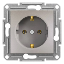 Schneider Electric Schneider Asfora 2P+F Csatlakozóaljzat, Csavaros, Bronz villanyszerelés