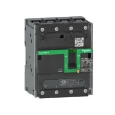 Schneider Electric SCHNEIDER C12F6TM125B ÚJ GENCompact NSXm 36kA TM125D 4P/3T sín villanyszerelés