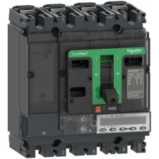 Schneider Electric SCHNEIDER C25R46E100 ÚJ GENNSX250R megszakító 6.2 E 100A 4P villanyszerelés