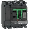 Schneider Electric SCHNEIDER C25W45E100 ÚJ GENNSX250HB2 megszakító 5.2 E 100A 4P
