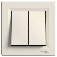 Schneider Electric Schneider EPH0300323 ASFORA csavaros bekötésű bézs csillárkapcsoló (EPH0300323) villanyszerelés