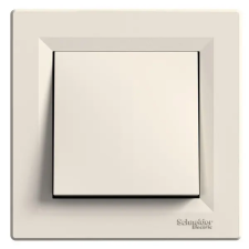Schneider Electric Schneider EPH0700123 ASFORA rugós bekötésű bézs egypólusú nyomó villanyszerelés