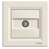 Schneider Electric Schneider EPH3200123 ASFORA végzáró/1 dB/bézs TV aljzat
