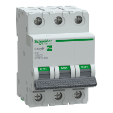 Schneider Electric Schneider EZ9F27350 EASY9 PRO Kismegszakító, 3P, B, 50A villanyszerelés