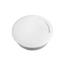 Schneider Electric SCHNEIDER INS61211 UNICA SYSTEM+ Bútorba süllyeszthető kábelkivezető, 80 mm, fehér bútor