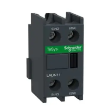 Schneider Electric SCHNEIDER LADN11 Segédérintkező blokk, homloklapi, 1Z+1NY, csavaros csatlakozás villanyszerelés