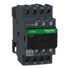 Schneider Electric SCHNEIDER LC1D128U7 AC mágneskapcsoló, 25A (AC1), csavaros csatlakozású, 2Z+2NY pólus villanyszerelés