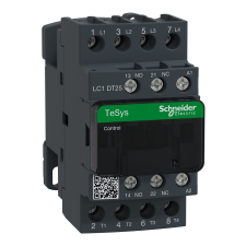 Schneider Electric Schneider LC1DT25U7 AC mágneskapcsoló, 25A (AC1), csavaros csatlakozású, 4Z pólus villanyszerelés