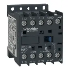 Schneider Electric SCHNEIDER LP1K0910FD Mágneskapcsoló 9A, 1 záró, DC, 2,4 W villanyszerelés