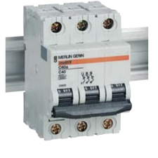 Schneider Electric Schneider Merlin Gerin kismegszakitó 3P,25A,C karakterisztika 27928 Készleten!!! villanyszerelés
