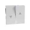 Schneider Electric Schneider MTN432425 MERTEN Dupla billentyű, redőnyvezérléshez, System-M, aktívfehér
