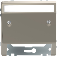 Schneider Electric Schneider MTN4540-6050 nikkel burkolat kommunikációs betétekhez (Merten D-Life) villanyszerelés