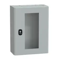 Schneider Electric SCHNEIDER NSYS3DM4315T S3DM moduláris szekrények H400XW300XD150 üvegajtós villanyszerelés
