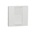 Schneider Electric SCHNEIDER NU341518 UNICA SYSTEM+ Infraplus 1xRJ45 csatlakozó, Cat6, UTP, fehér