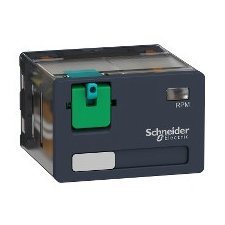 Schneider Electric Schneider RPM41BD Zelio RPM teljesítményrelé, 4CO, 15A, 24VDC, tesztgomb villanyszerelés