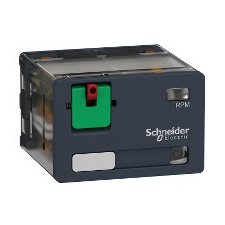 Schneider Electric Schneider RPM42P7 Zelio RPM teljesítményrelé, 4CO, 15A, 230VAC, tesztgomb, LED villanyszerelés