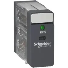 Schneider Electric SCHNEIDER RXG23BD Zelio RXG Interfész relé, 2CO, 5A, 24VDC, LED villanyszerelés