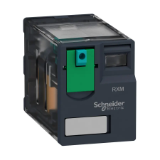 Schneider Electric Schneider RXM4AB1FD Harmony RXM miniatűr relé, 4CO, 6A, 110VDC, tesztgomb villanyszerelés