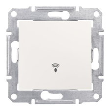 Schneider Electric Schneider SDN0800123 SEDNA csengőjellel/rugós bekötés/10A/krém egypólusú nyomó (SDN0800123) villanyszerelés