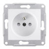 Schneider Electric Schneider SDN2800121 SEDNA fehér 2P+F franciacsapos csatlakozóaljzat (SDN2800121)