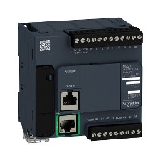 Schneider Electric Schneider TM221CE16R M221 vez.-16IO Relé ETH. KOMP. villanyszerelés
