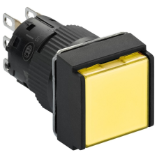 Schneider Electric SCHNEIDER XB6ECW5J1P XB6 világító nyomógom NO NC 12 V villanyszerelés