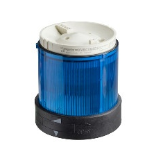 Schneider Electric Schneider XVBC5M6 Harmony XVB Ø70 fényoszlop fénymodul, LED, villogó, kék, 230VAC villanyszerelés