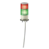Schneider Electric SCHNEIDER XVGB2W Harmony Easy komplett fényoszlop, 2 szintes, piros-zöld, 24 VAC/DC, direkt rögzítésű