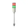 Schneider Electric SCHNEIDER XVGM2ST Harmony Easy komplett fényoszlop, 2 szintes, piros-zöld, 230 VAC, furatba rögzíthető, tartócsöves, hangj.,