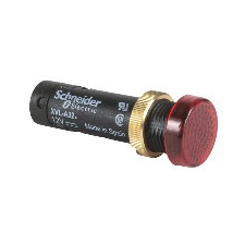 Schneider Electric Schneider XVLA324 Harmony XVLA Ø12 LED-es jelzőlámpa, piros 12VDC villanyszerelés