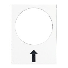 Schneider Electric Schneider ZB2BY4907 Jelölőlap jelölés: jobbra villanyszerelés