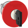 Schneider Electric Schneider ZB4BS94420 Harmony fém vészleállító nyomógomb fej, Ø22, Ø40 , 3131A kulccsal kioldó, piros (ZB4BS94420)