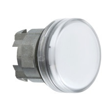 Schneider Electric Schneider ZB4BV01 Harmony fém jelzőlámpa fej, Ø22, BA9s izzós jelzőlámpához, fehér villanyszerelés