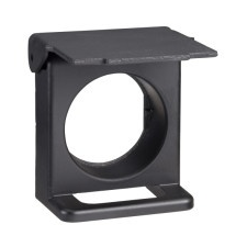 Schneider Electric Schneider ZB4BZ62 Harmony lakatolható védőfedél, fekete villanyszerelés