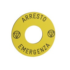 Schneider Electric Schneider ZB6Y7630 Harmony XB6 címke nyomógombhoz villanyszerelés