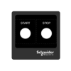 Schneider Electric SCHNEIDER ZBYLECUST01 Harmony kezelőpanel maszk, 100x100mm, személyre szabott