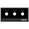 Schneider Electric Schneider ZBYLEG201001 Harmony kezelőpanel maszk, 200x100mm, sablon