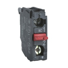 Schneider Electric Schneider ZENL1121 Harmony érintkezőblokk, Ø22 készülékekhez, 1NC, hátsó rögzítés villanyszerelés