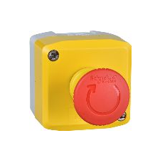 Schneider Electric Vészkikapcsoló gomb házban, piros, Schneider Electric Harmony XALK178E (XALK178E) villanyszerelés
