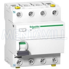 Schneider Electric Zrt. ÁRAMVÉDŐ 4P 25A 30mA A-SI ACTI9 villanyszerelés