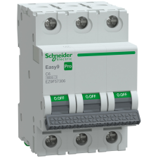 Schneider Electric Zrt. Schneider Easy9 Pro kismegszakító 3P C 6A (EZ9F57306) villanyszerelés