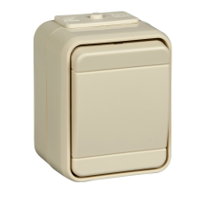 Schneider Electric Zrt. Schneider Elso váltókapcsoló, gyöngyház, falon kívüli, 10A, IP44 451600 villanyszerelés