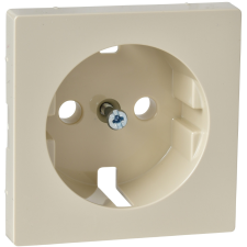 Schneider Electric Zrt. Schneider Merten SM burkolat 2P+F aljzatokhoz, krém MTN2331-0344 villanyszerelés