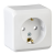 Schneider Electric Zrt. Schneider Prima 2P+F csatlakozóaljzat, 16A, fehér