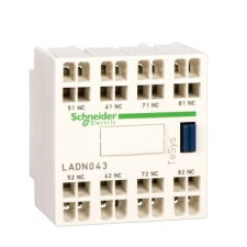 Schneider Electric Zrt. SEGÉD ÉRINTKEZŐBLOKK TESYS, 4 NO, villanyszerelés