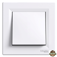SCHNEIDER EPH0100221 ASFORA IP44 fehér egypólusú kapcsoló villanyszerelés